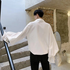 Jeongin Vintage Ruffle Blouse