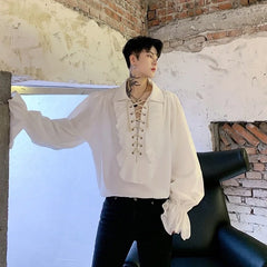 Jeongin Vintage Ruffle Blouse
