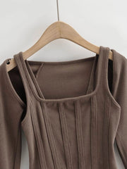 Winter Tank Cardigan Set