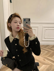 Wonyoung Jeweled Collar Jacket