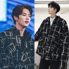 LeeKnow Plaid Pattern Shirt