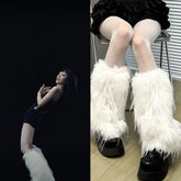 Yeji Arctic Luxe Fur Warmers