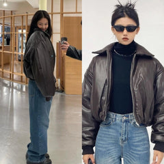 Jennie Cropped Puffer Jacket