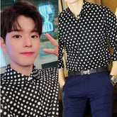 Seungmin Polka Dot Shirt
