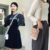 Moka Ruched Crossbody Bag