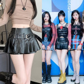 Ruka Pleated Belted Skort