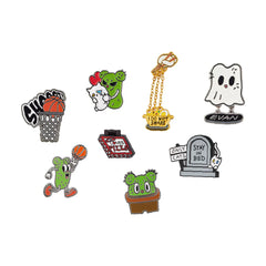 ENHYPEN [Artist-Made Collection by HEESEUNG] Evan's Cactus and Cat Badge Collection