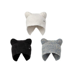 ENHYPEN [Artist-Made Collection by SUNOO] Fuzzy Bear Beanie