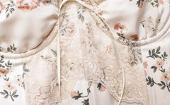 Julie Floral Lace Corset Top