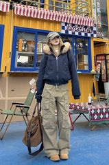Julie Wide-Leg Cargo Pants