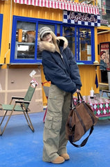 Julie Wide-Leg Cargo Pants
