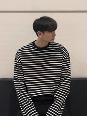 RM Noir Classic Striped Tee