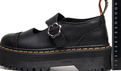 Lisa Flower Buckle Mary Janes