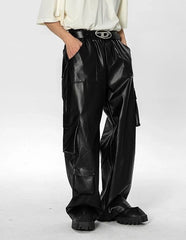 Felix Multi-Pocket Leather Pants
