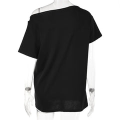 Karina Gothic Print T-Shirt
