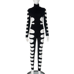 Lisa Hollow Long Sleeve Bodysuit