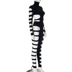 Lisa Hollow Long Sleeve Bodysuit