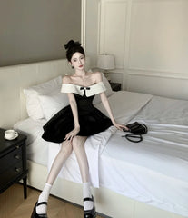 Irene Black Corset Dress