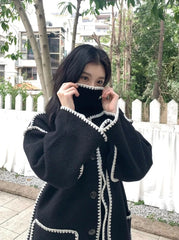 Lisa Shawl Wool Coat