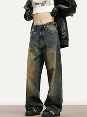Winter Vintage Washed Jeans