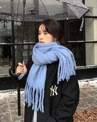 Karina Cozy Frilled Scarf