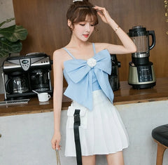 Jennie Ribbon Crop Top