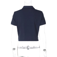 Jennie Varsity Lace Tee