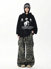 Asa Camouflage Baggy Pants