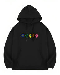 Haerin Black Dancing Bears Hoodie