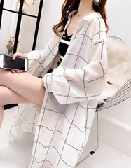 Hyunjin Letter Print Long Shirt