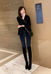 Jennie Suede High Boots