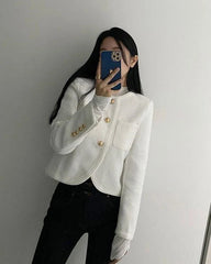 Lisa Tweed Blazer Jacket