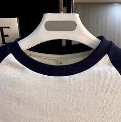 Karina Navy Raglan T-Shirt