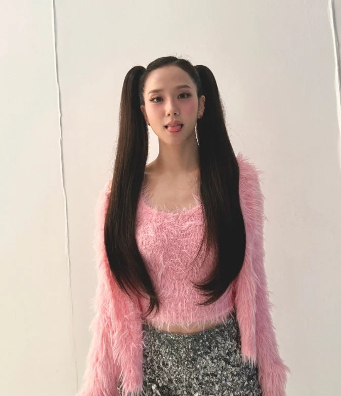 Jisoo Mohair Cardigan Set