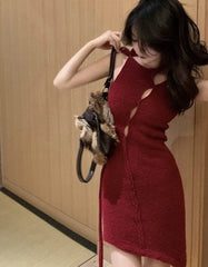 Kyujin Asymmetrical Cut-Out Dress