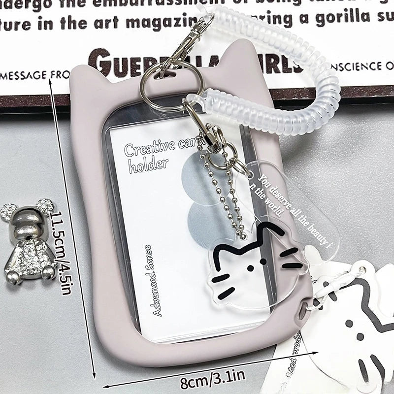 Cat Ears Kpop Photocard Holder