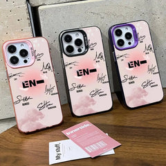 HEESEUNG Laser Silver Phone Case