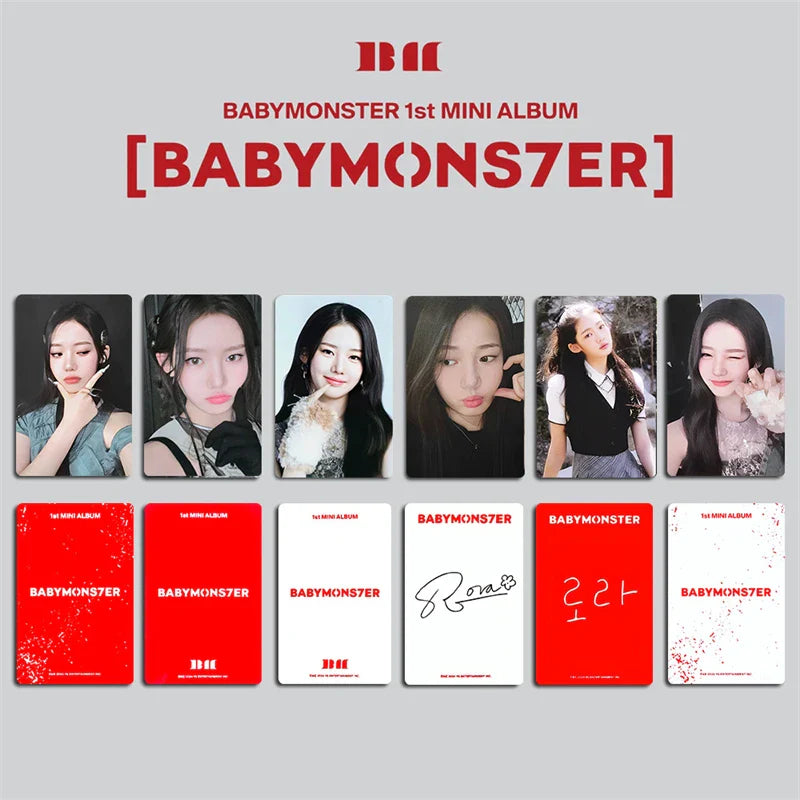 MonsterVault™ BABYMONSTER 6PC Photo Album Set
