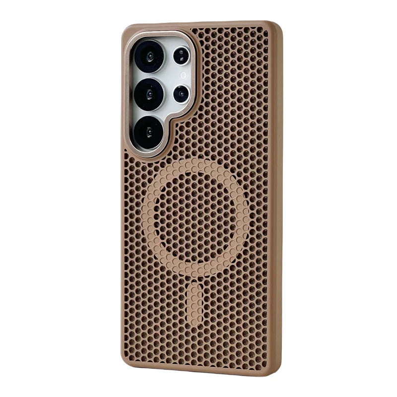 Frosted Honeycomb Magsafe Case