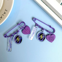 KATSEYE™ Purple Heart Pin Set