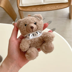 Fur Bear Plush AirPods Case