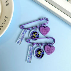 KATSEYE™ Purple Heart Pin Set