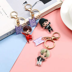 BTS Inspired K-Pop Acrylic Keychain