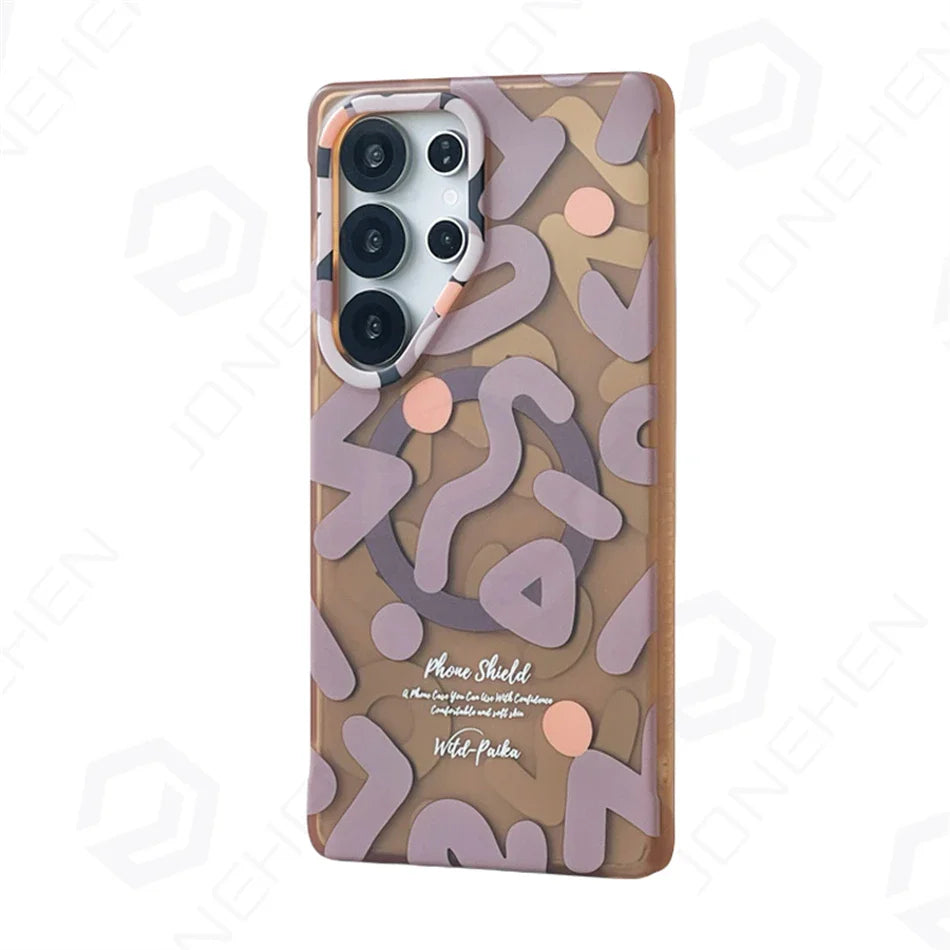 Ultra Geometric Graffiti Magsafe Case