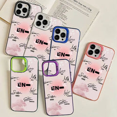 HEESEUNG Laser Silver Phone Case