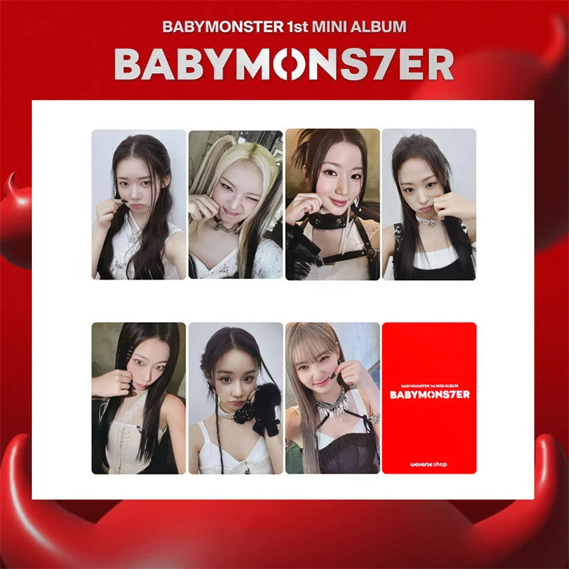 MonsterVault™ BABYMONSTER 6PC Photo Album Set
