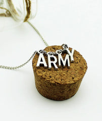 Jimin Silver ChimChim “ARMY” Necklace