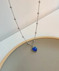 Taehyung Color-Changing Heart Necklace