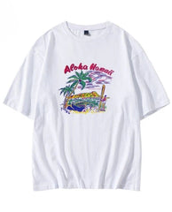 Taehyung “Aloha” Print Tee