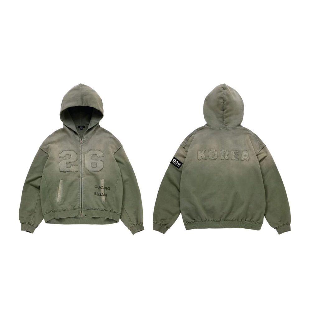 BTS - Hoodie (Green) ['Arirang' World Tour / KOREA EXCLUSIVE]